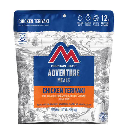 Mountain House Freeze Dried - Chicken Teriyaki with Rice and Vegetables