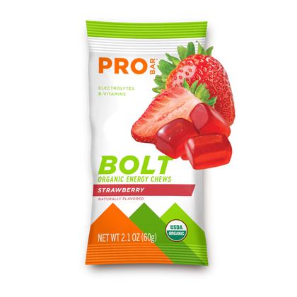 Bolt Organic Energy Chews Strawberry